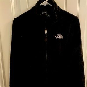 Black North Face full zip fleece